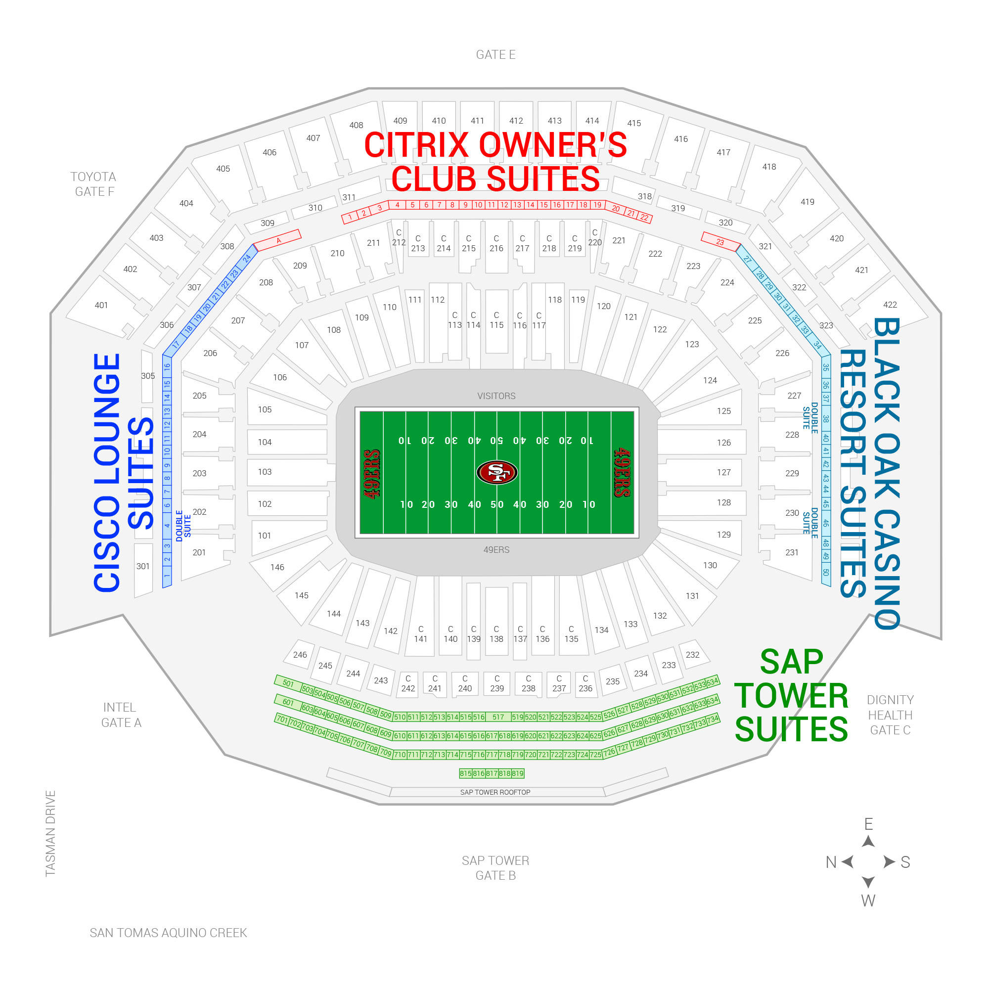san francisco 49ers ticket prices