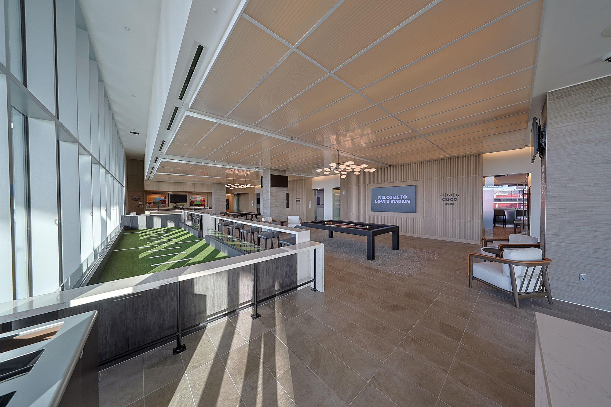 Cisco Lounge Shared Club Area